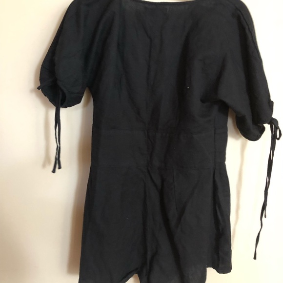 UO Lily linen button front romper - NWT - Picture 5 of 6